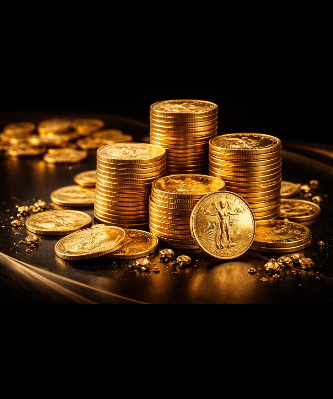 Gold coins