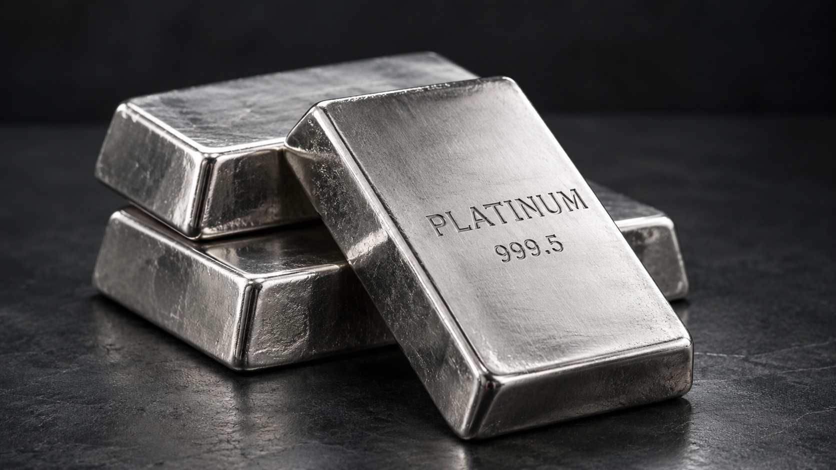 Platinum bullion bars